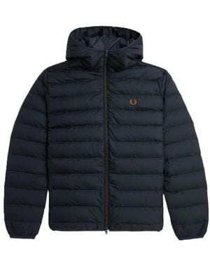 Fred Perry Winter Jackets - Blue