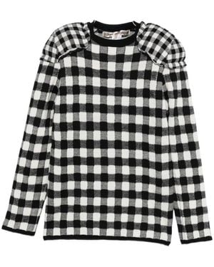 Comme des Garçons Round-Neck Knitwear - Negro
