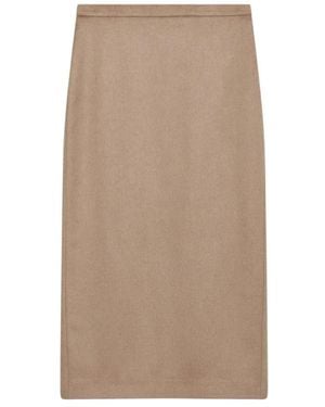 Max Mara Midi Skirts - Marrón