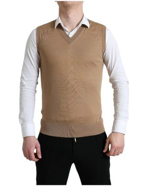 Dolce & Gabbana Sleeveless Knitwear - Neutro