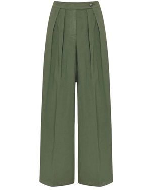 Dries Van Noten Broeken ,Groen ,Pamplona Gd 4322 Broek