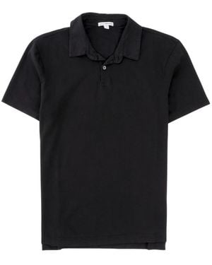 James Perse Polo Shirts - Negro