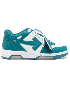Off-White c/o Virgil Abloh Blaue schnürsneaker