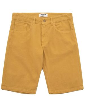 Caterpillar 5 Pockets Short - Gelb
