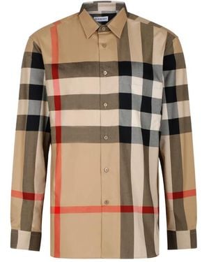 Burberry Casual Shirts - Natural