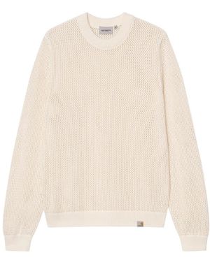 Carhartt Round-Neck Knitwear - Natural