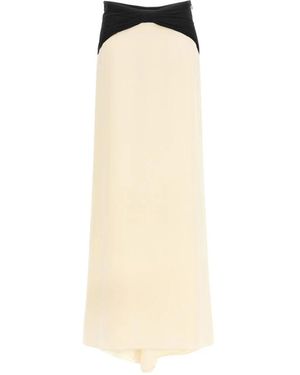 Valentino Maxi Skirts - Neutro
