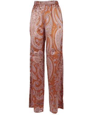 Antonelli Wide Trousers - Red