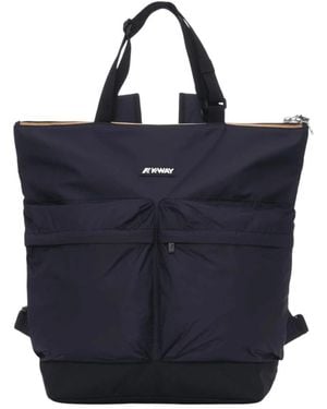 K-Way Tote Bags - Blu