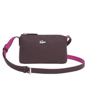 Lacoste Oxalis Mini Umhängetasche - Lila