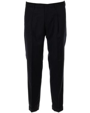 BRIGLIA Slim-Fit Pants - Black