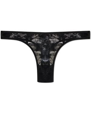 DIESEL Micro-Punchy-Utlt Tanga - Schwarz