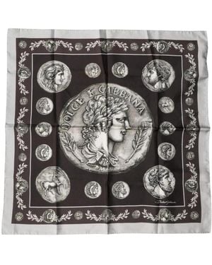 Dolce & Gabbana Silk Scarves - Metallic