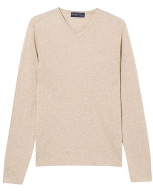 Brooks Brothers V-Neck Knitwear - Neutro