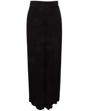 EMMA & GAIA Wide Trousers - Black