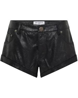 One Teaspoon Short Shorts - Black