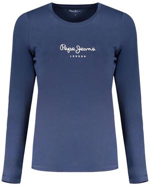 Pepe Jeans Long Sleeve Tops - Blue