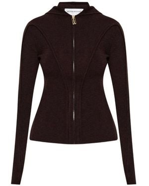 Victoria Beckham Zip-Throughs - Black