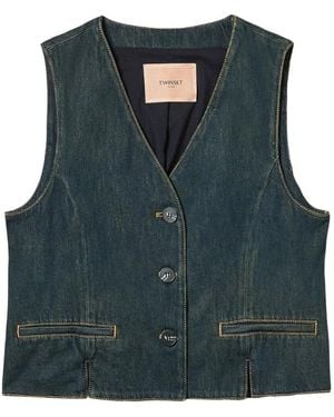 Twinset Vests - Green