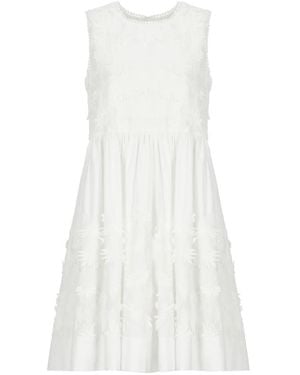 P.A.R.O.S.H. Short Dresses - White
