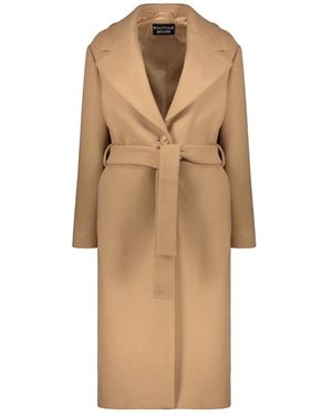 Moschino Belted Coats - Neutro