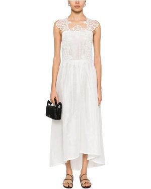 Maurizio Mykonos Party Dresses - Blanc