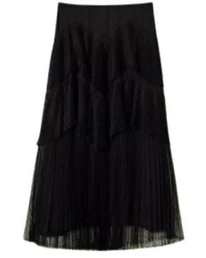 Twinset Midi Skirts - Black