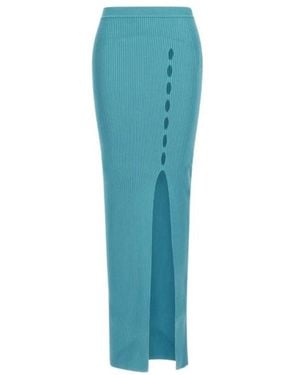 Roberto Cavalli Maxi Skirts - Blue