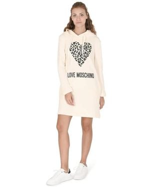 Love Moschino Short Dresses - Natural
