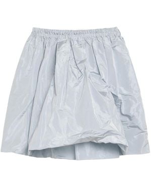 Prada Technische Taffeta Rok - Blauw