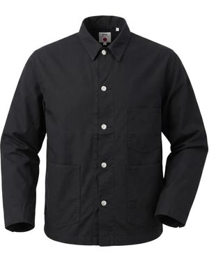 Edwin Oversized Utility Coverall - Schwarz