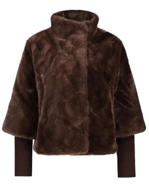 Rino & Pelle Faux Fur & Shearling Jackets - Brown
