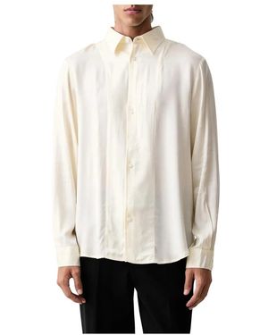 ARMANI EXCHANGE Overhemden ,Viscose Shirt - Wit