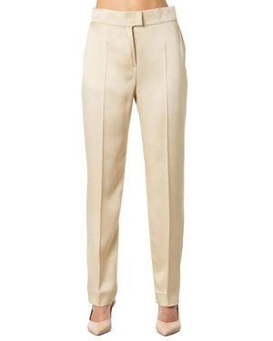Max Mara Straight Trousers - Neutre