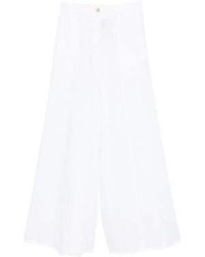 Semicouture Wide Trousers - White
