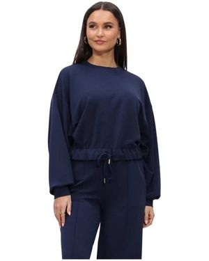 Summum Jersey Soft Scuba Top - Blauw