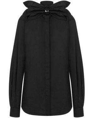Moschino Schwarze Hemden Kollektion