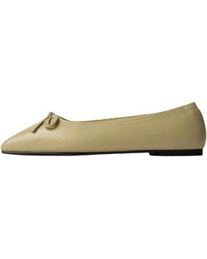 L37 Schoenen ,Geel ,Leer Golden Hours We Had - Groen
