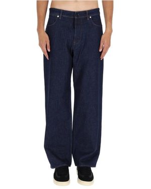 Stone Island Loose-Fit Jeans - Azul