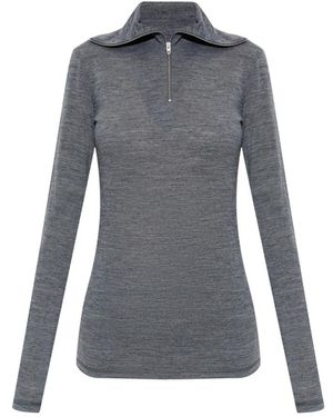 Jil Sander Long Sleeve Tops - Gris
