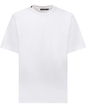 Dolce & Gabbana Weiße T-Shirt Kollektion