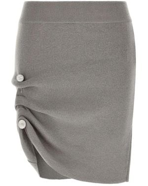 GIUSEPPE DI MORABITO Short Skirts - Gris