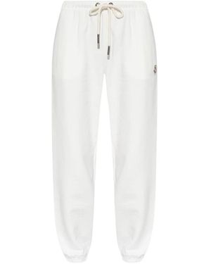 Moncler Sweatpants - Bianco