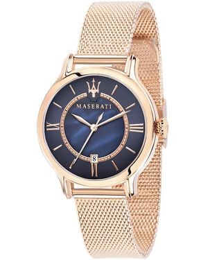Maserati Accessoires ,Roze ,R8853118503 Horloge - Blauw