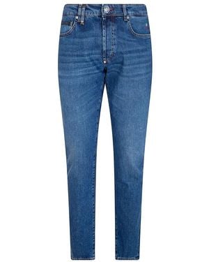 Philipp Plein Slim-Fit Jeans - Azul