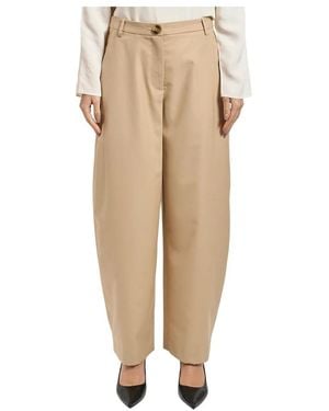 ARMANI EXCHANGE Wide Trousers - Naturel