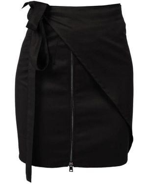 LA HAINE INSIDE US Short Skirts - Nero