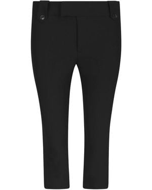 Neo Noir Cropped Trousers - Negro