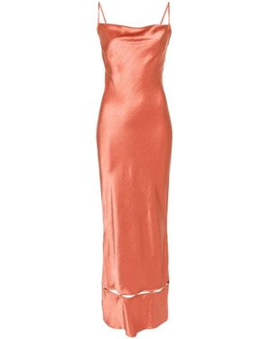 Nanushka Kleedjes ,Roze ,Polyester Renny Maxi Jurk - Rood