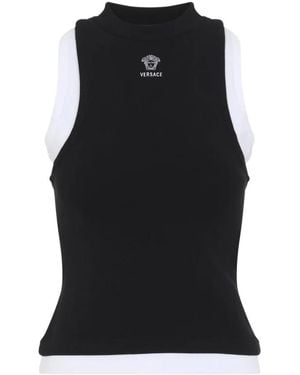 Versace Vintage Tanktop - Schwarz